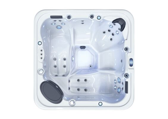 Tropic Spas | Spa Montego | Sterling White with Grey