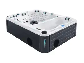 Passion Ice Baths | Ice Bath Elevate | Sterling White with Grey