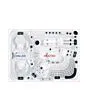 Passion Ice Baths | Ice Bath Elevate | Sterling White with Grey