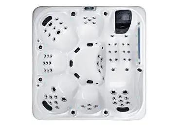 Exclusieve Aanbieding: Luxe 6-Persoons Buiten Spa met 75 Massagejets 