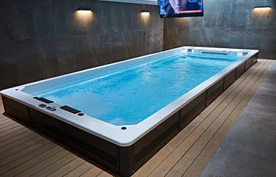 Nieuw bij Fonteyn: Grote zwemspa’s van 3 meter breed en tot 12 meter lang