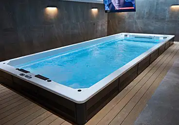 Nieuw bij Fonteyn: Grote zwemspa’s van 3 meter breed en tot 12 meter lang